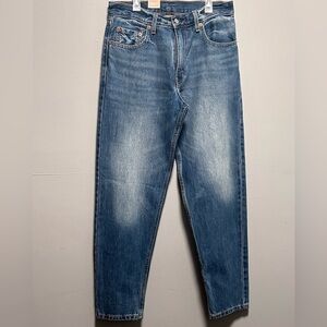 Levi’s Jeans 550 ‘92  Relaxed /White Washed Denim Blue Jeans Men’s Size 31 x 32.